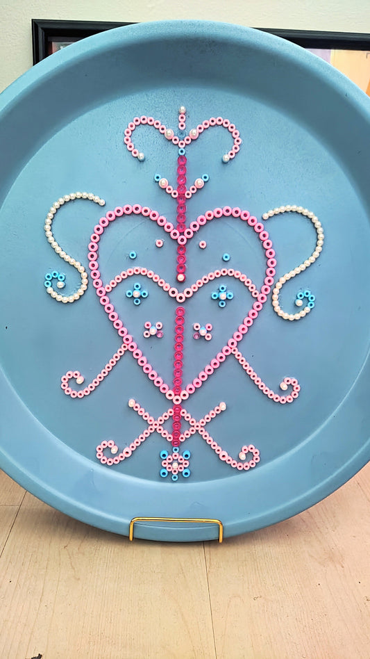 P10 | "La Freda" | 14" Terracotta Medifestation Plate