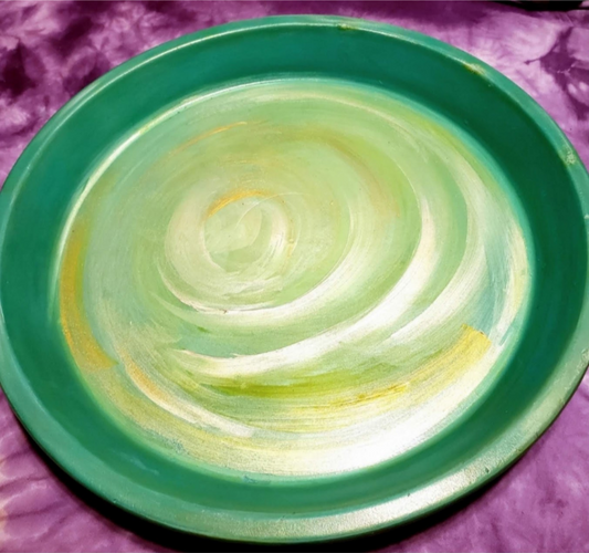 P4 | Fadára | 14" Terracotta Medifestation Plate